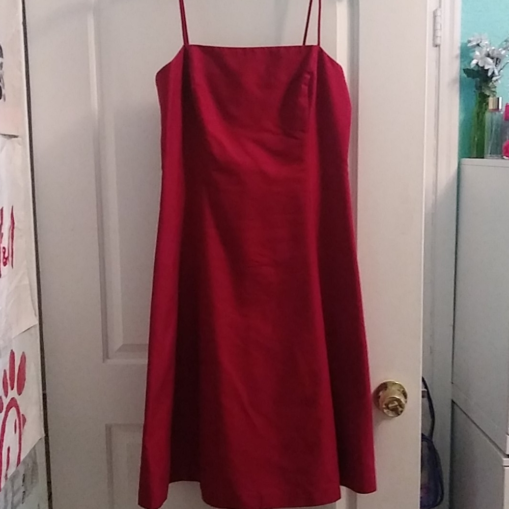 Red dress